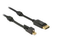[4013126000] Delock 83722 - 2 m - Mini DisplayPort - DisplayPort - Male - Male - 3840 x 2160 pixels