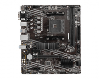 MSI A520M PRO - AMD - Socket AM4 - AMD Ryzen 3 3rd Gen - 3rd Generation AMD Ryzen 5 - 3rd Generation AMD Ryzen 7 - 3rd Generation AMD... - DDR4-SDRAM - DIMM - 1866,2133,2400,2667,2800,2933,3000,3066,3200,3466,3600,3733,3866,4000,4133,4266,4400,4466 MHz