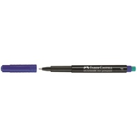 FABER-CASTELL Multimark - Blue - Black,Blue - Plastic - Fine - 1 pc(s)