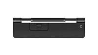 Contour Design RollerMouse Pro (Kabelgebunden) mit Slim Handballenauflage aus veganem Leder - Beidhändig - Rollerbar - USB Typ-A - 2800 DPI - Schwarz