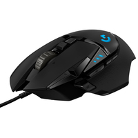 [6616746000] Logitech G G502 HERO High Performance Gaming Mouse - Right-hand - Optical - USB Type-A - 25600 DPI - 1 ms - Black