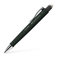 [8591910000] FABER-CASTELL Poly Matic - Black - Black - B - 0.7 mm - Triangular - Twist-out