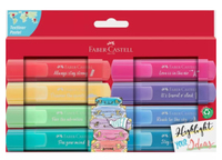 [9777426000] FABER-CASTELL TL 46 - 8 Stück(e) - Grün - Türkis - Violett - Blau - Rot - Rose - Gelb - Meißel - Kunststoff - Tinte auf Wasserbasis - Fensterbox