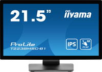 Iiyama 22iW LCD Bonded Projective Capacitive 10-Points Touch Full HD Bezel Free - Flachbildschirm (TFT/LCD) - 8 ms