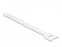 Delock 19519 - Hook & loop cable tie - White - 15 cm - 12 mm - 10 pc(s)