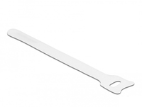 [10599508000] Delock 19519 - Hook & loop cable tie - White - 15 cm - 12 mm - 10 pc(s)