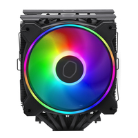 [15766348000] Cooler Master Hyper 622 Halo Black - Air cooler - 12 cm - 650 RPM - 2050 RPM - 27 dB - 51.88 cfm