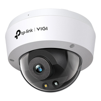 [15793577000] TP-LINK VIGI C240 (2.8mm) - IP security camera - Indoor & outdoor - Wired - CE - BSMI - VCCI - ONVIF - Ceiling/wall - Black - White