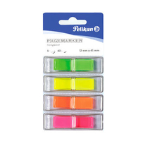 [3376350000] Pelikan 200311 - Green,Orange,Pink,Yellow - Rectangle - 45 mm - 12 mm - 160 pc(s) - 40 pc(s)
