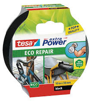 [3886106000] Tesa ECO REPAIR - Black - Bundling,Marking,Repairing - Fiber,Rubber - 10 m - 38 mm