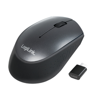 [5951972000] LogiLink ID0160 - Ambidextrous - Optical - RF Wireless - 1200 DPI - Black