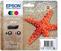 Epson Multipack 4-colours 603 Ink - Standardertrag - 3,4 ml - 2,4 ml - 150 Seiten - 1 Stück(e) - Multipack