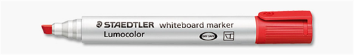 [2865372000] STAEDTLER 351 B-2 - 1 pc(s) - Red - White - Polypropylene (PP) - 2 mm - 5 mm