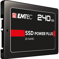[6853289000] EMTEC X150 Power Plus - 240 GB - 2.5" - 520 MB/s - 6 Gbit/s