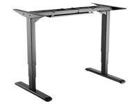 [6596213000] Equip ERGO Electric Sit-Stand Desk Frame - Dual Motor - Black - 100 kg - Electric - 38 mm/sec - 2 leg(s) - Plastic,Steel - Black