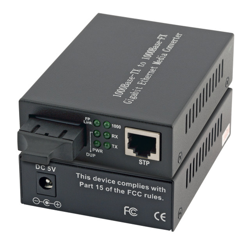 [6346664000] EFB Elektronik Media Konverter RJ45-STP/SC 1310nm/10km, Gigabit LX, SM