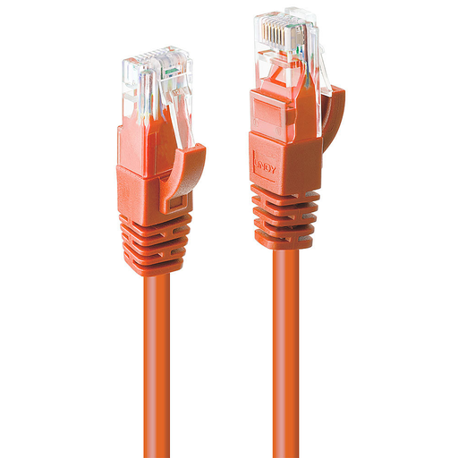 [4797805000] Lindy Cat.6 U/UTP 5m - 5 m - Cat6 - U/UTP (UTP) - RJ-45 - RJ-45 - Orange