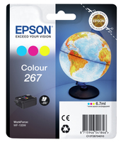 [3498869000] Epson Globe Singlepack Colour 267 ink cartridge - Pigment-based ink - 6.7 ml - 200 pages - 1 pc(s)