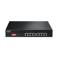 [5567126000] Edimax ES-1008P V2 - Fast Ethernet (10/100) - Full duplex - Power over Ethernet (PoE)