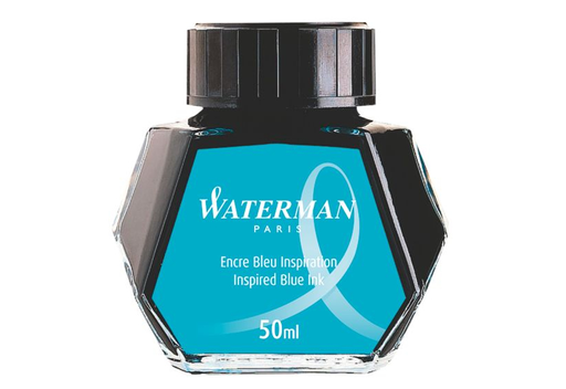 WATERMAN S0110810 - Blau - Schwarz - Transparent - Füllfederhalter - 50 ml - 1 Stück(e)