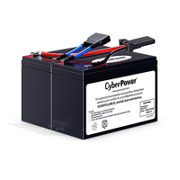 [9687571000] CyberPower Systems CyberPower RBP0014 - Plombierte Bleisäure (VRLA) - 24 V - 2 Stück(e) - Schwarz - CyberPower PR750ELCD - PR750ELCDGR - 4,09 kg