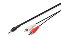 [5180702000] DIGITUS Audio adapter cable, 3.5mm stereo