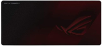 ASUS ROG Strix Scabbard II - Black - Red - Image - Fabric - Rubber - Non-slip base - Gaming mouse pad