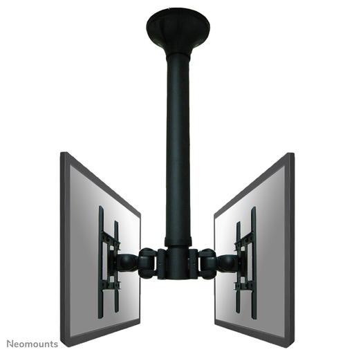 Neomounts by Newstar monitor ceiling mount - 10 kg - 25.4 cm (10") - 101.6 cm (40") - 75 x 75 mm - 200 x 200 mm - 640 - 1040 mm
