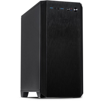 Inter-Tech H-606 - Micro Tower - PC - Black - 15 cm - 32 cm - Bottom