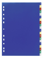 Durable 675527 - Alphabetic tab index - Multicolour - Portrait - A4 - 220 mm - 297 mm