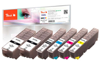 Peach PI200-422 - Pigment-based ink - Dye-based ink - 24 ml - 15 ml - 6 pc(s) - Multi pack