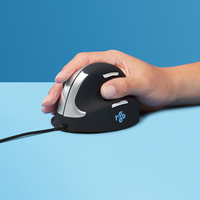 [4801027000] R-Go HE Mouse Vertical Mouse Large Left - Maus - Für Rechtshänder