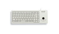 [1036232000] Cherry XS Trackball - Volle Größe (100%) - Kabelgebunden - USB - QWERTY - Grau