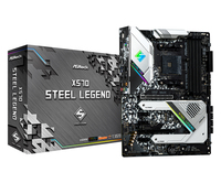 [7615445000] ASRock X570 Steel Legend - AMD - Socket AM4 - 2nd Generation AMD Ryzen™ 3 - 3rd Generation AMD Ryzen™ 3 - 2nd Generation AMD Ryzen™ 5 - 3rd... - DDR4-SDRAM - 128 GB - DIMM