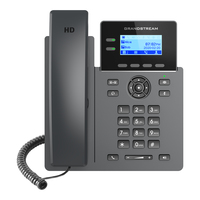 [9775808001] Grandstream GRP2602P - IP Phone - Black - Wireless handset - 2 lines - 2000 entries - LCD