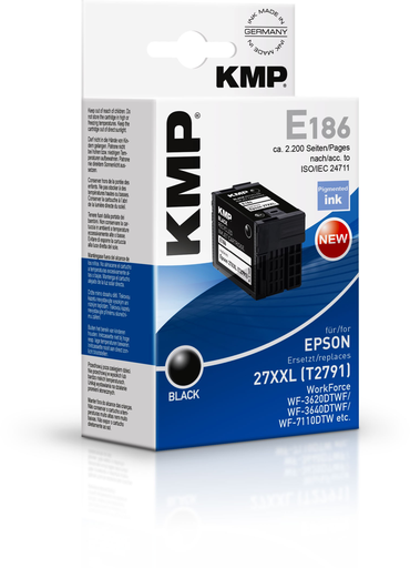 [5041990000] KMP E186 - 34 ml - Schwarz