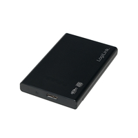 LogiLink UA0275 - HDD / SSD-Gehäuse - 2.5 Zoll - SATA - Serial ATA II - Serial ATA III - 5 Gbit/s - USB Anschluss - Schwarz