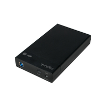 LogiLink UA0276 - HDD-Gehäuse - 3.5 Zoll - SATA - Serial ATA II - Serial ATA III - 5 Gbit/s - USB Anschluss - Schwarz