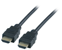 EFB Elektronik K5430SW.0,5 - 0,5 m - HDMI Typ A (Standard) - HDMI Typ A (Standard) - Audio Return Channel (ARC) - Schwarz