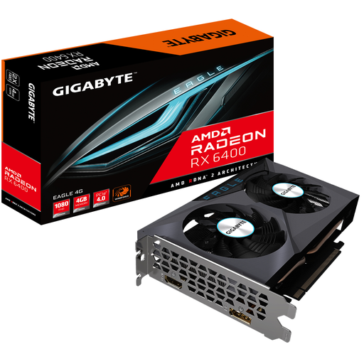 [13798035000] Gigabyte Radeon RX 6400 EAGLE 4G