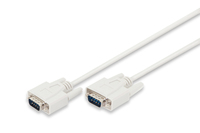 [4918378000] DIGITUS Datatransfer connection cable, D-Sub9/M - D-Sub9/M
