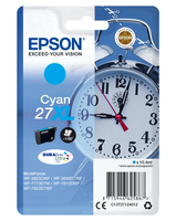 [5172587000] Epson Alarm clock Singlepack Cyan 27XL DURABrite Ultra Ink - Hohe (XL-) Ausbeute - 10,4 ml - 1100 Seiten - 1 Stück(e)
