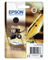 [5172585000] Epson Pen and crossword Singlepack Black 16XL DURABrite Ultra Ink - Hohe (XL-) Ausbeute - Tinte auf Pigmentbasis - 12,9 ml - 500 Seiten - 1 Stück(e)