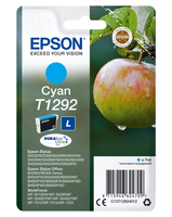 Epson Singlepack Cyan T1292 DURABrite Ultra Ink - 7 ml - 474 pages - 1 pc(s)