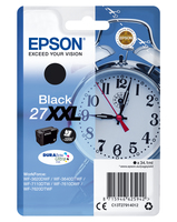 Epson Alarm clock Singlepack Black 27XXL DURABrite Ultra Ink - Extrahohe (Super-) Ausbeute - Tinte auf Pigmentbasis - 34,1 ml - 2200 Seiten - 1 Stück(e)