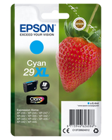 [5172667000] Epson Strawberry Singlepack Cyan 29XL Claria Home Ink - High (XL) Yield - 6.4 ml - 450 pages - 1 pc(s)