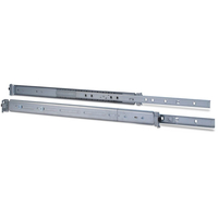 [5555247000] Inter-Tech 88887220 - Rack rail - Silver - Steel - 30 kg - 1U - 19"