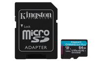 [8648742000] Kingston Canvas Go! Plus - 64 GB - MicroSD - Class 10 - UHS-I - 170 MB/s - 70 MB/s