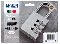 Epson Padlock Multipack 4-colours 35XL DURABrite Ultra Ink - Hohe (XL-) Ausbeute - Tinte auf Pigmentbasis - 41,2 ml - 20,3 ml - 1 Stück(e) - Multipack