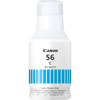 [10208962000] Canon GI-56C Cyan Ink Bottle - Cyan - Canon - MAXIFY GX6050 - GX7050 - 14000 pages - Inkjet - 1 pc(s)